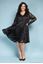 Immagine di PLUS SIZE BOW AND LACE DRESS